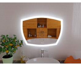 Зеркало для ванной с подсветкой Асти 190х80 см