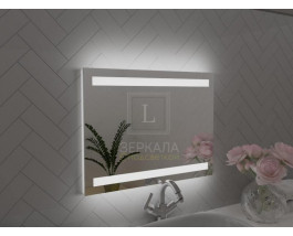 Зеркало с подсветкой для ванной комнаты Парма 190х90 см