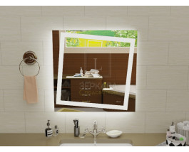 Зеркало в ванную комнату с подсветкой Торино 70х80 см