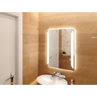 Зеркало для ванной с подсветкой Авола 75х100 см