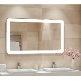 Зеркало для ванной с подсветкой Милан 120х60 см